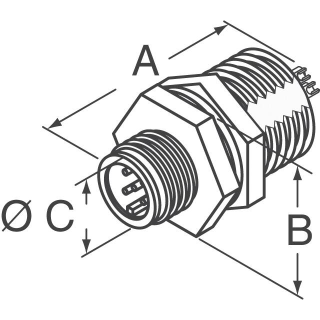 1838893-3 TE Connectivity AMP Connectors  Assemblages de connecteurs circulaires